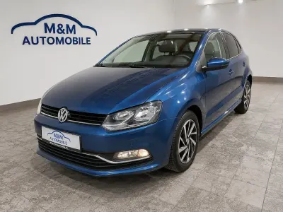 Gebraucht VW Polo Sound 90 PS (66 kW) 2017 Blau Limousine