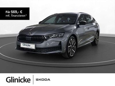 Graphitegrau metallic Neu 2026 Skoda Octavia SportLine Kombi | 43.326 € (Teuer)