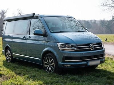 Second-hand VW California California 204 CP (150 kW) 2018 Albastru Van