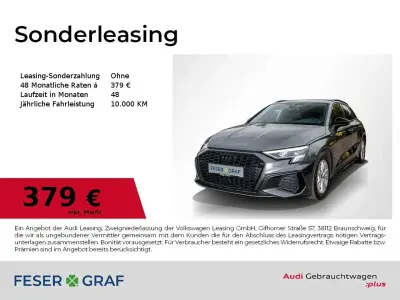 Gebraucht Audi A3 S-Line 150 PS (110 kW) 2023 Daytonagrau perleffekt Limousine