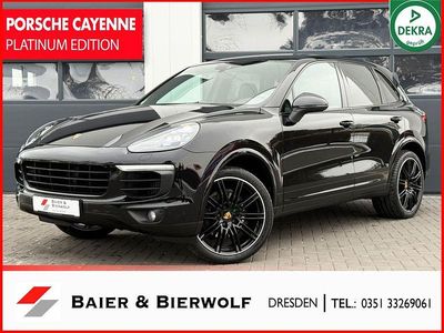 Schwarz Gebraucht 2017 Porsche Cayenne Platinum Edition SUV | 39.990 € (Teuer)