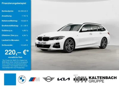 Brugt BMW 330e M Sport 252 HK (185 kW) 2021 Hvid Stationcar