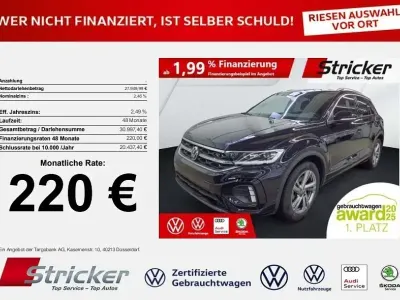 Gebraucht VW T-Roc R-line 150 PS (110 kW) 2025 Deep black perleffekt (metallic) SUV