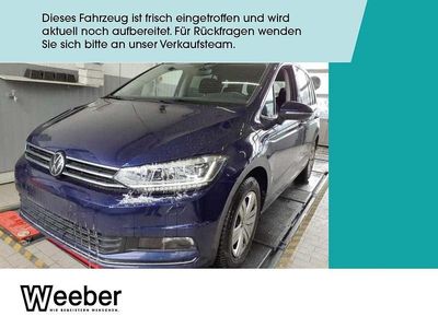 Gebraucht VW Touran Highline 150 PS (110 kW) 2022 Blau Van / Kleinbus