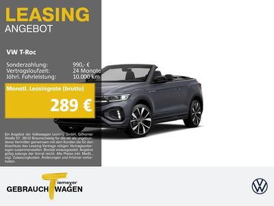 Brugt VW T-Roc R-line 150 HK (110 kW) 2025 Grå SUV