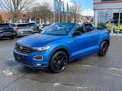Gebraucht VW T-Roc Cabriolet Edition 150 PS (110 kW) 2021 Blau Cabrio