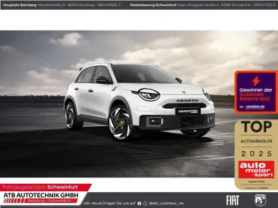 Neu Abarth 600e Turismo 175 kW (238 PS) 2026 Weiß SUV