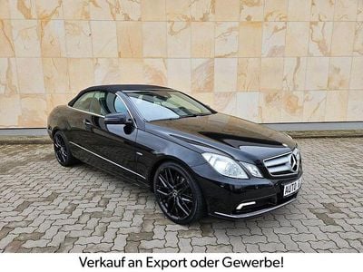 Schwarz Gebraucht 2010 Mercedes E250 Cabrio | 9.490 € (Superpreis)
