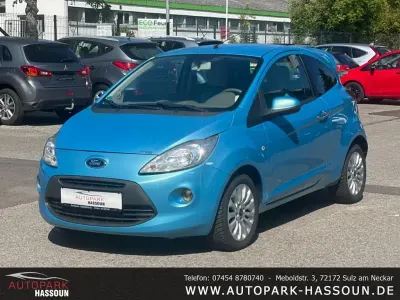 Gebraucht Ford Ka Titanium 69 PS (50 kW) 2011 Blau Kleinwagen