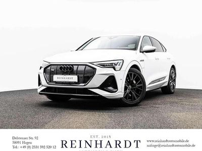 Gebraucht Audi e-tron Sportback S-Line 230 kW (313 PS) 2022 Gletscherweiß metallic SUV
