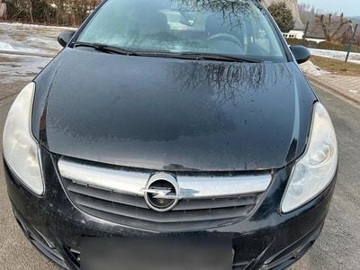Gebraucht Opel Corsa 80 PS (58 kW) 2008 Schwarz Kleinwagen
