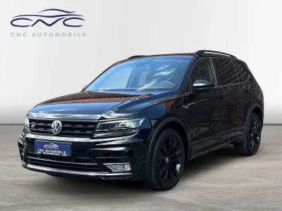 Gebraucht VW Tiguan Allspace R-line 200 PS (147 kW) 2021 Deep black perleffekt metallic SUV