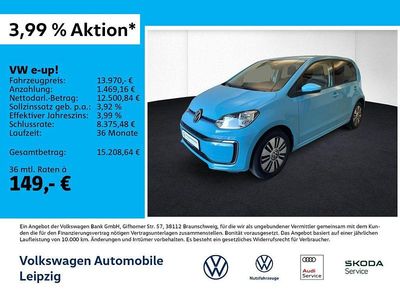 Gebraucht VW e-up! 61 kW (83 PS) 2021 Blau Kleinwagen