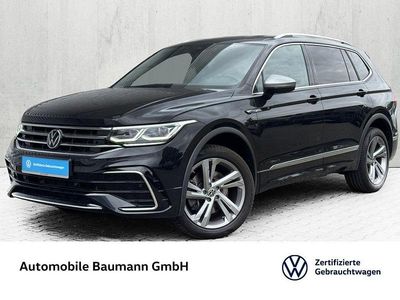 Gebraucht VW Tiguan Allspace R-line 200 PS (147 kW) 2022 Schwarz SUV