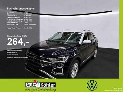 Gebraucht VW T-Roc Style 150 PS (110 kW) 2024 Schwarz SUV