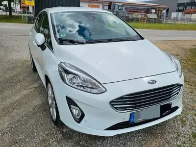 Gebraucht Ford Fiesta Titanium 120 PS (88 kW) 2019 Weiß Kleinwagen