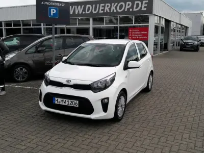Brugt Kia Picanto 67 HK (49 kW) 2018 Hvid Hatchback