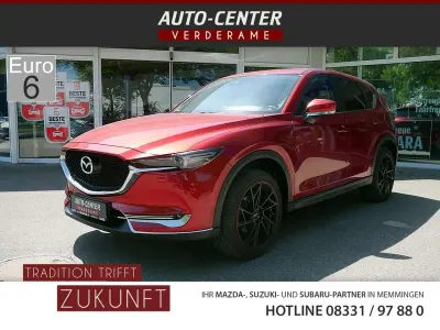 Gebraucht Mazda CX-5 Exclusive-Line 165 PS (121 kW) 2018 Rot SUV