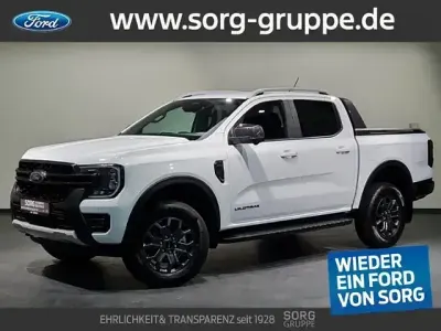 Ny Ford Ranger Wildtrack 205 HK (150 kW) 2025 Hvid Pickup / Ladvogn