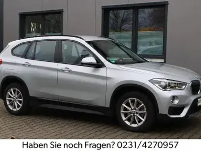 Usata BMW X1 Advantage 150 CV (110 kW) 2016 Argento SUV