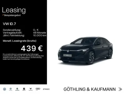Gebraucht VW ID.7 IQ Drive 210 kW (286 PS) 2025 Schwarz Limousine