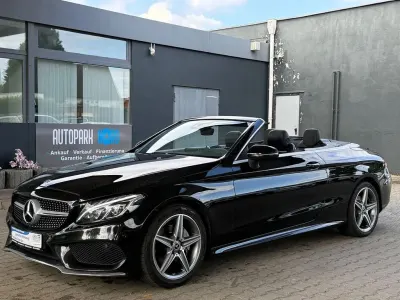 Gebraucht Mercedes C180 AMG 156 PS (114 kW) 2018 Schwarz Cabrio