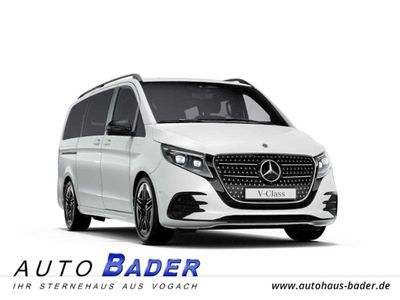 Bergkristallweiß metallic Gebraucht 2025 Mercedes V300 Style Van / Kleinbus | 74.950 € (Fairer Preis)