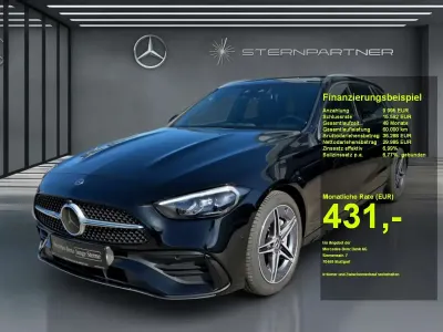 Gebraucht Mercedes C300 AMG 258 PS (189 kW) 2025 Unilack schwarz Kombi