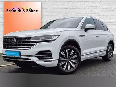 Pure white (weiß) Gebraucht 2021 VW Touareg Elegance SUV | 39.991 € (Guter Preis)