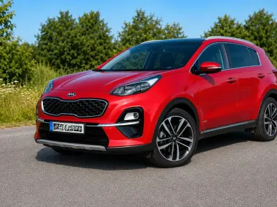 Gebraucht Kia Sportage Platinum 185 PS (136 kW) 2019 Rot SUV