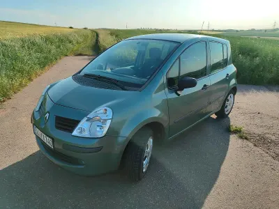 Gebraucht Renault Modus 68 PS (50 kW) 2006 Grün Van / Kleinbus