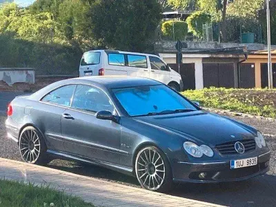 Gebraucht Mercedes CLK55 AMG AMG 367 PS (269 kW) 2002 Blau Coupé