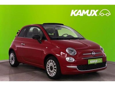 Used Fiat 500C Lounge 86 HP (63 kW) 2016 Red Cabriolet