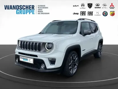 Gebraucht Jeep Renegade Limited 150 PS (110 kW) 2020 Weißschwarz SUV