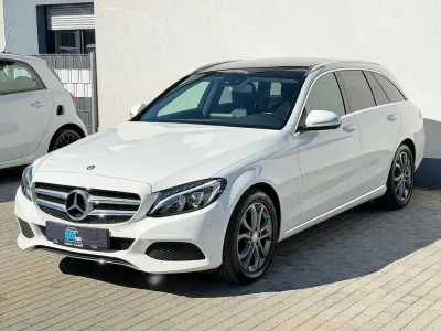 Brugt Mercedes C220 Avantgarde 170 HK (125 kW) 2014 Hvid Sedan