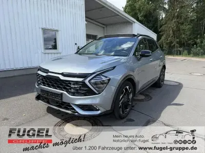 Gebraucht Kia Sportage GT-Line 179 PS (131 kW) 2022 Lunarsilber met. SUV