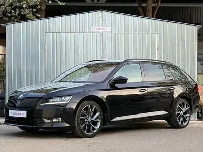 Brugt Skoda Superb SportLine 190 HK (139 kW) 2017 Sort Stationcar