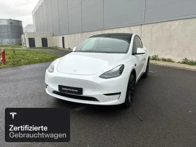Occasion Tesla Model Y Long Range AWD 258 kW (351 PK) 2022 Wit SUV