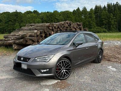 Usata Seat Leon ST FR 184 CV (135 kW) 2014 Grigio Station wagon