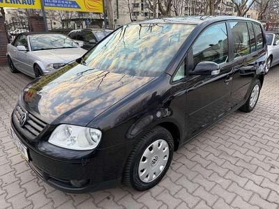Gebraucht VW Touran Conceptline 105 PS (77 kW) 2006 Black magic perleffekt Van / Kleinbus