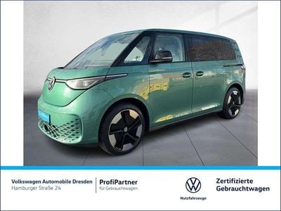 Gebraucht VW ID. Buzz Pro 150 kW (204 PS) 2022 Bay leaf green metallic Van / Kleinbus