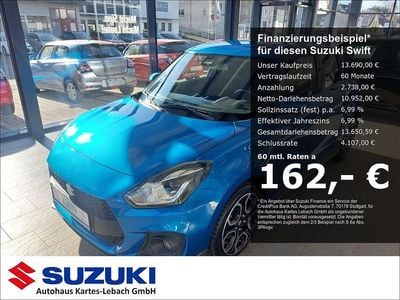 Gebraucht Suzuki Swift Sport 140 PS (102 kW) 2018 Blau Kleinwagen