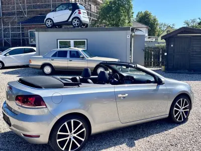 Gebraucht VW Golf Cabriolet 160 PS (117 kW) 2012 Silber Cabrio