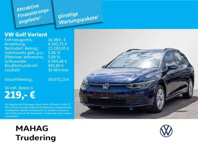 Gebraucht VW Golf VIII Life 116 PS (85 kW) 2021 Blau Kombi
