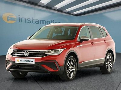 Gebraucht VW Tiguan Allspace 150 PS (110 kW) 2022 Rot SUV