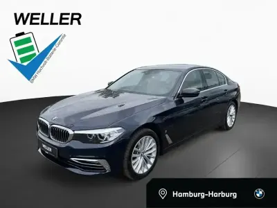 Gebraucht BMW 530e Luxury Line 252 PS (185 kW) 2018 Blau Limousine