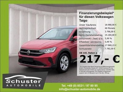 Gebraucht VW Taigo R 110 PS (80 kW) 2022 Rot SUV