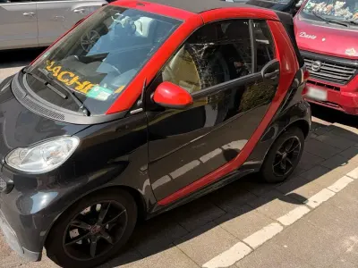 Gebraucht Smart ForTwo Cabrio 98 PS (72 kW) 2012 Schwarz Cabrio