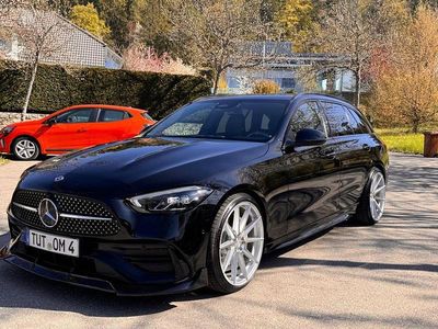 Usata Mercedes C300 AMG line 286 CV (210 kW) 2021 Nero Berlina