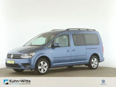 Gebraucht VW Caddy 125 PS (91 kW) 2016 Acapulcoblau metallic Van / Kleinbus